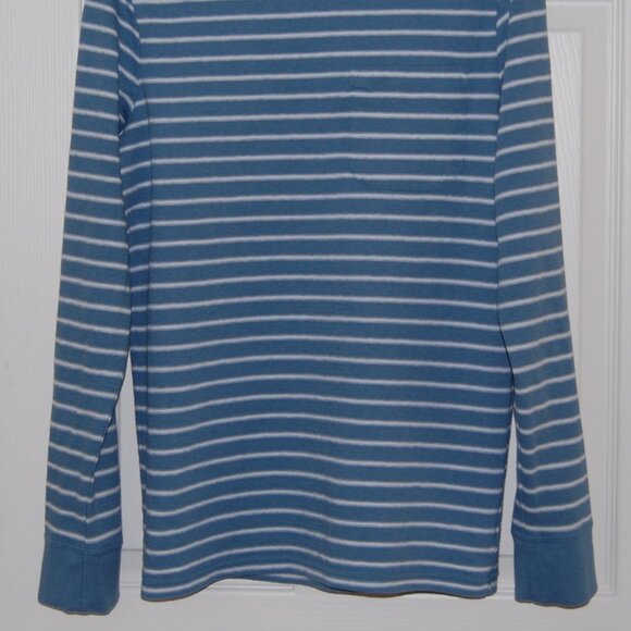 Good Fellow Blue-White Striped Long Sleeve Top, Men S (Bust: 39") - Picture 5 of 5